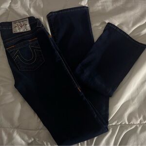 True Religion Blue Boot Cut Jeans Classic Style